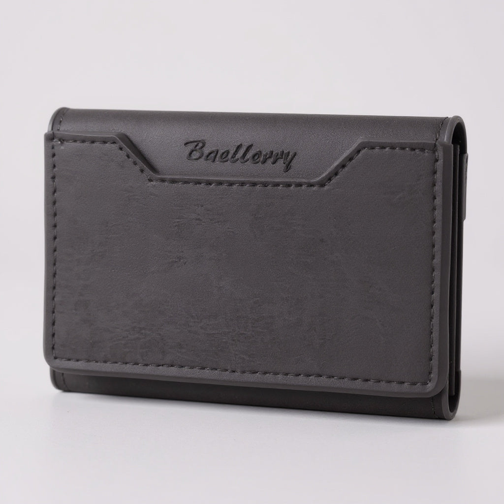 Portefeuille Homme Cuir Mat