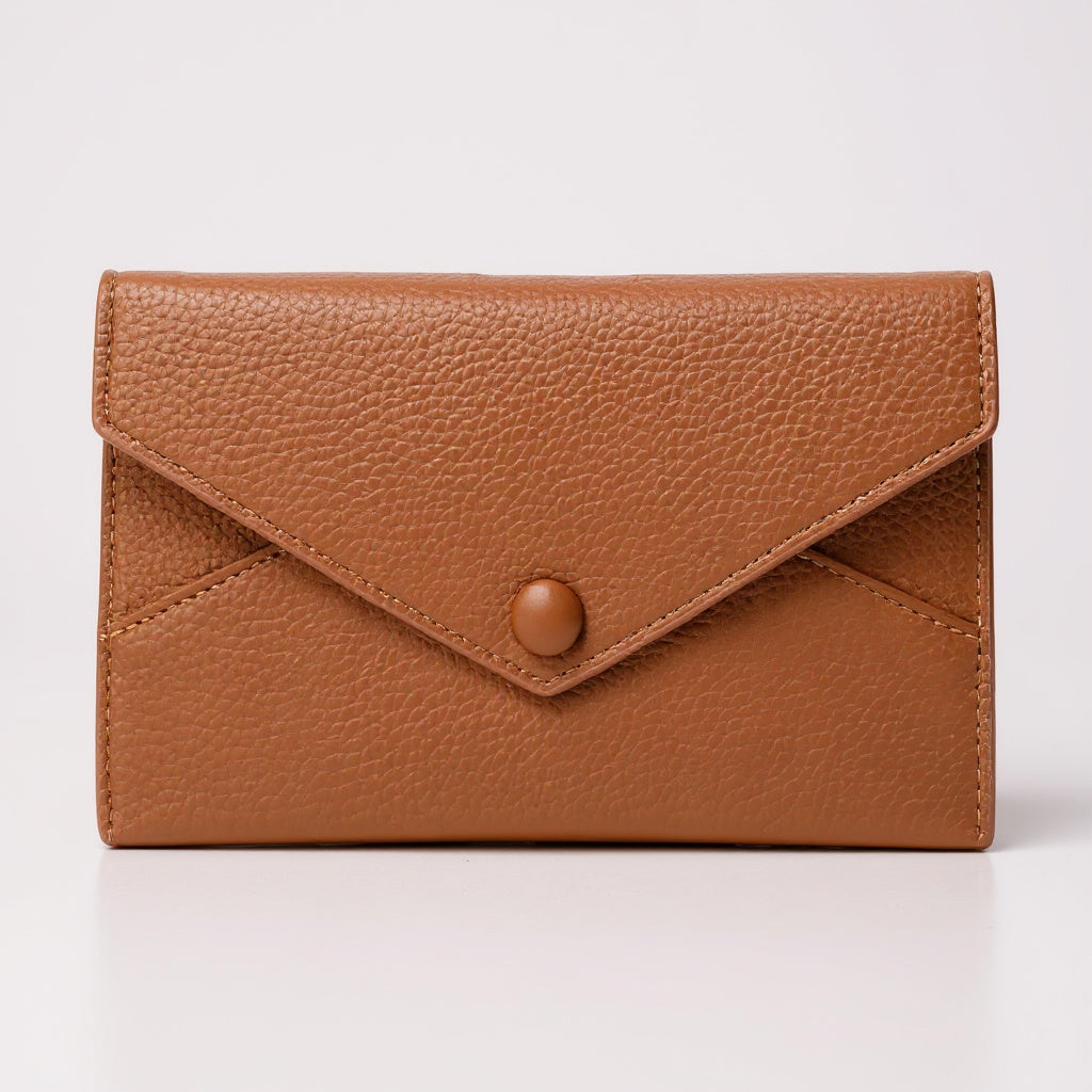 Portefeuille pochette zippée