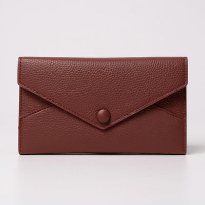 Portefeuille pochette zippée