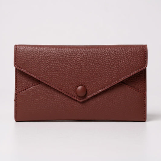 Portefeuille pochette zippée