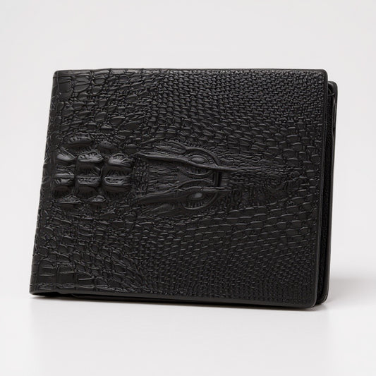 Porte-cartes Zippé Crocodile