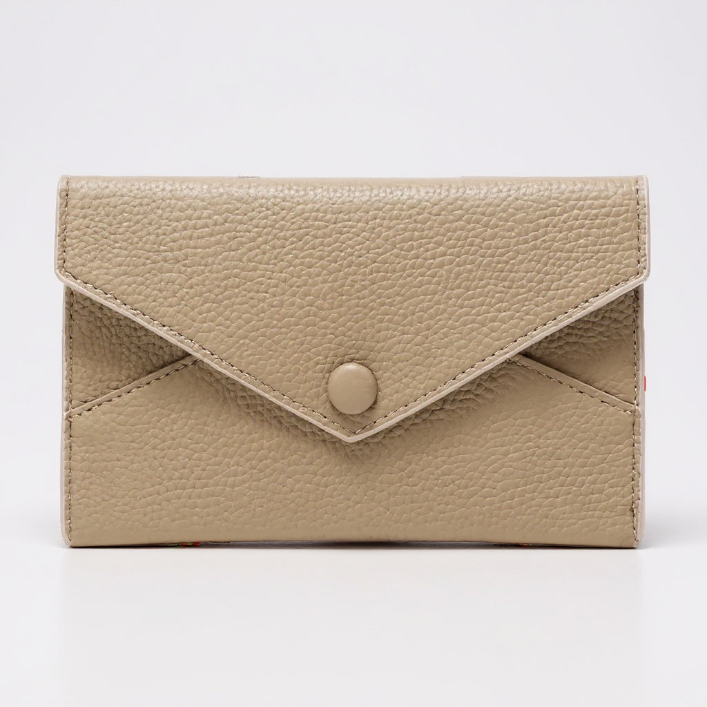 Portefeuille pochette zippée